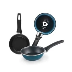 Ibili Mini-poêle Bleue 14 Cm -Cuisine Fournitures Magasin 103001 2 1 Mini poele bleue 14 cm Ibili