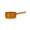 Casserole Ector Induction Aluminium Revêtu Manche En Bois 20 Cm Jaune