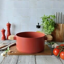 Faitout Ector Induction Aluminium Revêtu 24 Cm Rouge 9 Faitout Ector Induction Aluminium Revêtu 24 Cm Rouge -Cuisine Fournitures Magasin 108015 4 1 Faitout Ector induction aluminium revetu 24 cm rouge Ogo