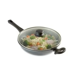 Wok Et Couvercle Revêtement Dur Comme La Pierre 28 Cm -Cuisine Fournitures Magasin 10833 2 2 Wok et couvercle revetement Dur comme la pierre 28 cm Mathon