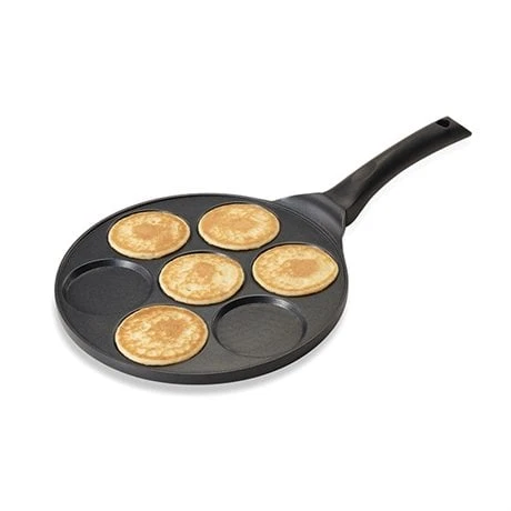 Poêle 7 Mini Blinis Ou Pancakes à Induction Fonte 26.5 Cm 2 Poêle 7 Mini Blinis Ou Pancakes à Induction Fonte 26.5 Cm – Image 2
