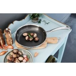 Set Poêle Et Wok Anti-adhérentes Olympe 28 Cm Et 30 Cm -Cuisine Fournitures Magasin 129006 2 1 Set poele et wok anti adherentes Olympe 28 cm et 30 cm Baumalu