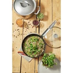 De Buyer Sauteuse 28 Cm Choc Intense -Cuisine Fournitures Magasin 132001 3 1 Sauteuse 28 cm Choc intense De Buyer