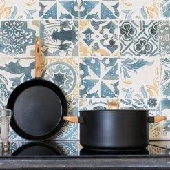 Batterie De Cuisine Casseroles Anti-adhérentes Ector 16, 18 Et 20 Cm -Cuisine Fournitures Magasin 139006 2 1 Batterie de cuisine casseroles anti adherentes Ector 16 18 et 20 cm Ogo