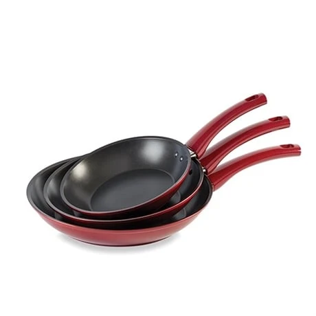 Lot De 3 Poêles Antiadhérentes Prestige Rubis 20, 24 Et 28 Cm 1 Lot De 3 Poêles Antiadhérentes Prestige Rubis 20, 24 Et 28 Cm