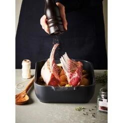 Peugeot Plat Four Rectangulaire Céramique Ardoise 25 Cm -Cuisine Fournitures Magasin 201177 2 3 Plat four rectangulaire ceramique ardoise 25 cm Peugeot