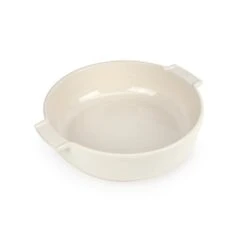 Peugeot Plat Four Rond Céramique écru 27 Cm