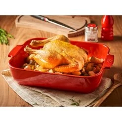 Peugeot Plat Four Rectangulaire Rouge Céramique 40 Cm -Cuisine Fournitures Magasin 201224 2 2 Plat four rectangulaire rouge ceramique 40 cm Peugeot