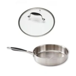 Set Sauteuse Excell'Inox 24 Cm Et Couvercle