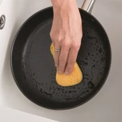 Batterie Poêles Anti-adhérentes Effet Pierre Manche Amovible Et 2 éponges Végétales -Cuisine Fournitures Magasin 209048 2 3 Batterie poeles anti adherentes Effet Pierre manche amovible et 2 eponges vegetales Mathon