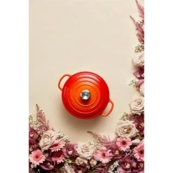 Le Creuset Cocotte Fonte Rond 26 Cm Volcanique -Cuisine Fournitures Magasin 213185 3 3 Cocotte fonte rond 26 cm volcanique Le Creuset