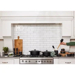 Le Creuset Cocotte Fonte Ovale 27 Cm Noir -Cuisine Fournitures Magasin 213195 2 2 Cocotte fonte ovale 27 cm noir Le Creuset