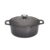 Cocotte Sublime Fonte Rond 6,1 L 28 Cm Grise