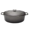 Cocotte Sublime Fonte Ovale 6 L 31 Cm Grise