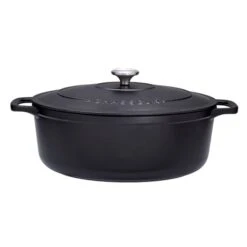 Cocotte Sublime Fonte Ovale 7,1 L 33 Cm Noir