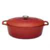 Cocotte Sublime Fonte Ovale 7,1 L 33 Cm Rubis
