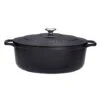Cocotte Sublime Fonte Ovale 8,5 L 35 Cm Noir