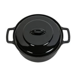 Invicta Cocotte Bistrot Noir 2 à 4 Personnes 20 Cm -Cuisine Fournitures Magasin 213258 2 3 Cocotte bistrot noir 2 a 4 personnes 20 cm Invicta