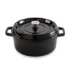 Cocotte En Fonte Ronde 28 Cm 5,6 L Noire