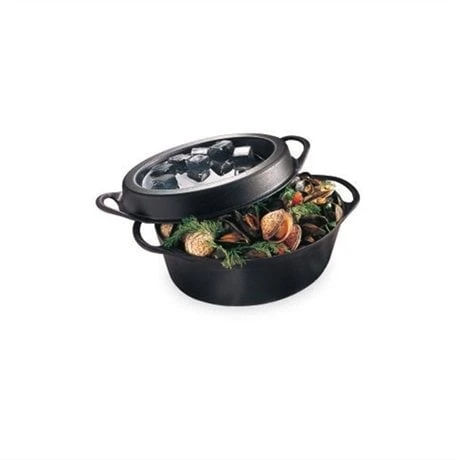 Le Creuset Cocotte Fonte Ovale Doufeu 32 Cm 7,2 L Noir Mat 2 Le Creuset Cocotte Fonte Ovale Doufeu 32 Cm 7,2 L Noir Mat – Image 2