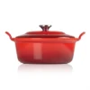 Le Creuset Cocotte Fonte Rond Plume 28 Cm 3,9 L Rouge