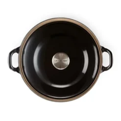 Le Creuset Cocotte Fonte Ronde Plume 24 Cm 2,4 L Noir -Cuisine Fournitures Magasin 21607 2 1 Cocotte fonte ronde Plume 24 cm 2 4 L noir Le Creuset