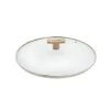 De Buyer Couvercle Verre 28 Cm Bouton Bois De Hêtre