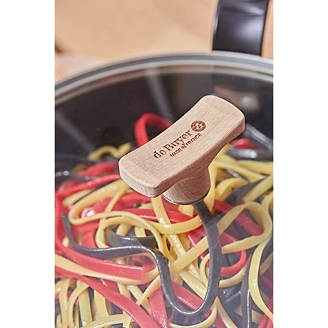 De Buyer Couvercle Verre 32 Cm Bouton Bois De Hêtre 2 De Buyer Couvercle Verre 32 Cm Bouton Bois De Hêtre – Image 2