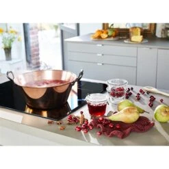 Bassine à Confiture En Cuivre Spécial Induction 26 Cm
