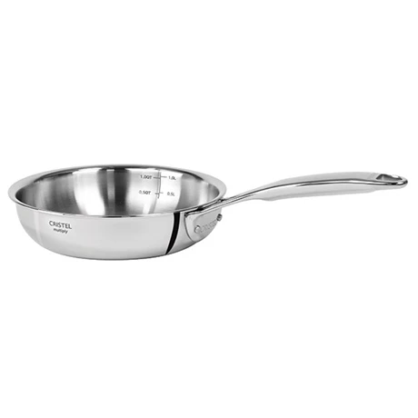 Poêle Sautoir Inox Castel'Pro 16 Cm 1 Poêle Sautoir Inox Castel'Pro 16 Cm