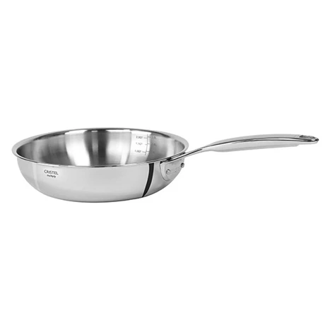 Poêle Sautoir Inox Castel'Pro 24 Cm 1 Poêle Sautoir Inox Castel'Pro 24 Cm