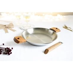 Poêle Inox Strate 20 Cm -Cuisine Fournitures Magasin 271140 3 3 Poele inox Strate 20 cm Cristel