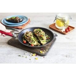 Poêle Revêtue Mutine 28 Cm Sans Manche -Cuisine Fournitures Magasin 27127 2 2 Poele revetue Mutine 28 cm sans manche Cristel