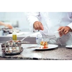 Lot 2 Poêles Sautoirs Inox Castel'Pro 24 Cm Et 28 Cm -Cuisine Fournitures Magasin 271900 2 1 Lot 2 poeles sautoirs inox Castel Pro 24 cm et 28 cm Cristel