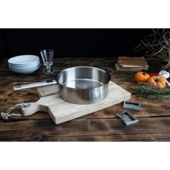 Sauteuse Inox Strate 28 Cm -Cuisine Fournitures Magasin 272023 3 2 Sauteuse inox Strate 28 cm Cristel