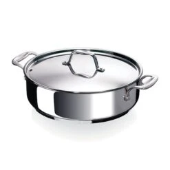 BEKA Sauteuse En Inox Avec Anses Chef 28 Cm