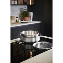 De Buyer Sauteuse Droite Inox Alchimy Loqy 24 Cm -Cuisine Fournitures Magasin 272044 4 1 Sauteuse droite inox Alchimy Loqy 24 cm De Buyer