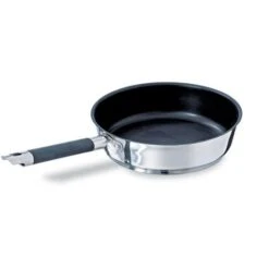 Sauteuse Antiadhésive Inox Et Couvercle Rapid Cook 24 Cm -Cuisine Fournitures Magasin 27218 2 1 Sauteuse antiadhesive inox et couvercle Rapid Cook 24 cm Mathon