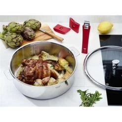 Sauteuse Casteline Amovible 24 Cm -Cuisine Fournitures Magasin 27229 2 7 Sauteuse Casteline Amovible 24 cm Cristel