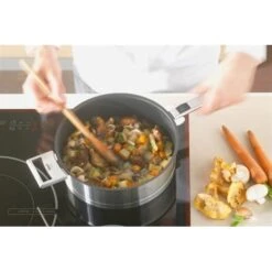 Sauteuse Antiadhérente Strate 24 Cm -Cuisine Fournitures Magasin 27267 2 2 Sauteuse antiadherente Strate 24 cm Cristel