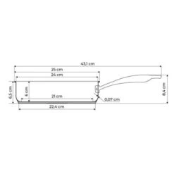Sauteuse Antiadhérente Inox Excell'Inox 24 Cm -Cuisine Fournitures Magasin 27279 4 5 Sauteuse antiadherente inox Excell Inox 24 cm Mathon