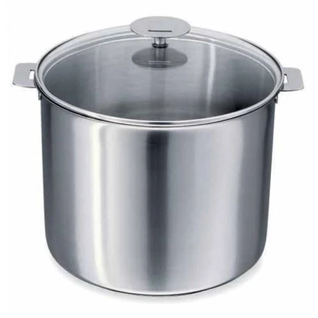 Marmite Mutine Inox Sans Couvercle 24 Cm 9,54 L 2 Marmite Mutine Inox Sans Couvercle 24 Cm 9,54 L – Image 2