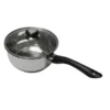 Casserole Inox Avec Couvercle En Verre 18 Cm