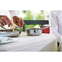 Lot 3 Casseroles Inox Castel'Pro 16,18 Et 20 Cm -Cuisine Fournitures Magasin 274900 2 1 Lot 3 casseroles inox Castel Pro 16 18 et 20 cm Cristel