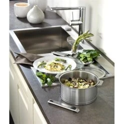Faitout Inox Strate 24 Cm 5,1 L -Cuisine Fournitures Magasin 27636 3 2 Faitout inox Strate 24 cm 5 1 L Cristel