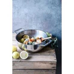 Faitout Avec Couvercle Inox Castel'pro 24 Cm -Cuisine Fournitures Magasin 27672 3 6 Faitout avec couvercle inox Castel pro 24 cm Cristel