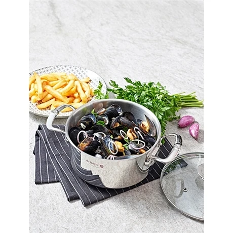 De Buyer Faitout Milady Acier Inoxydable 28 Cm 2 De Buyer Faitout Milady Acier Inoxydable 28 Cm – Image 2