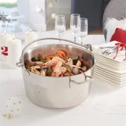 Marmite à Crustacés - Bassine à Confiture Inox 30 Cm 5 Marmite à Crustacés - Bassine à Confiture Inox 30 Cm -Cuisine Fournitures Magasin 278111 2 13 Marmite a crustaces Bassine a confiture inox 30 cm Mathon