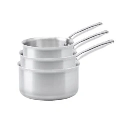 De Buyer Batterie De Cuisine Casseroles Alchimy 16, 18 Et 20 Cm