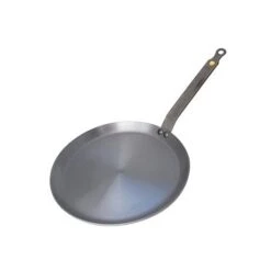 De Buyer Poêle à Crêpes Tôle D'acier Blanc Mineral B Element 30 Cm